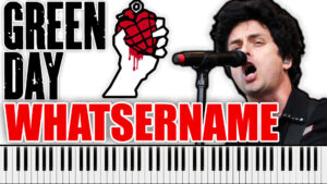 Green Day - Whatsername (Piano Sheet Music)